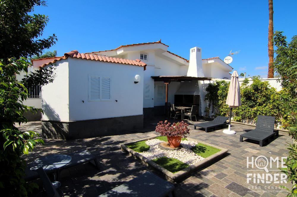 Bungalow con gran jardín en Campo Internacional , Maspalomas.